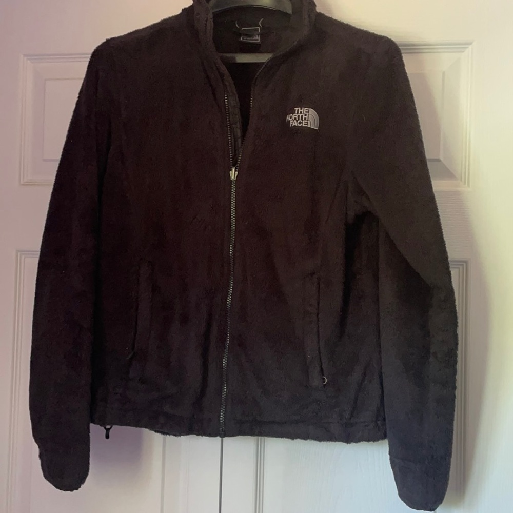 North face fuzzy fleece